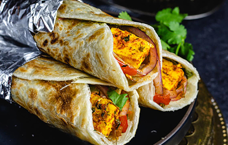Kathi Paneer Wrap